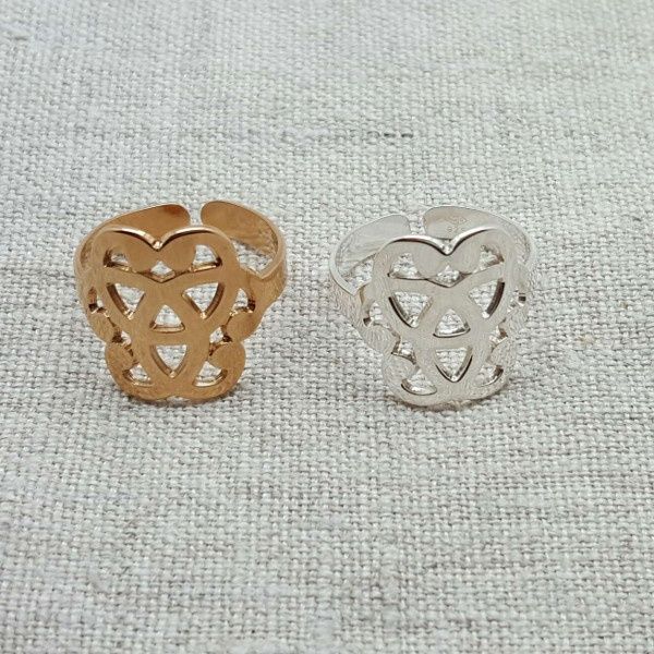 Bague arabesque Argent
