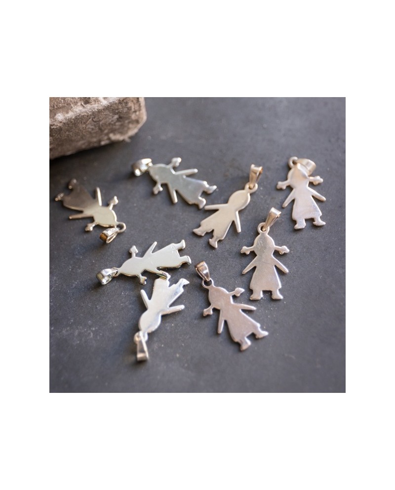 bracelet breloque personnage sur lien elastique