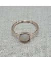 Bagues pierre fine naturelle plaqué Or
