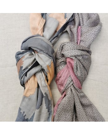Foulard imprimé Feuilles