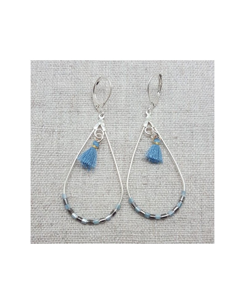 Créoles ovales Argenté ou doré