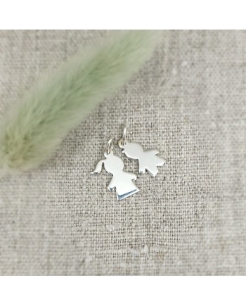 bracelet mini personnage Argent ou plaqué Or