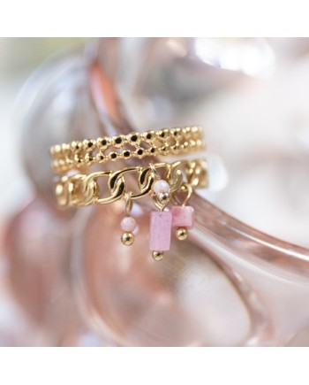 Bague feuille Ginkgo Plaqué Or ou Argent