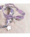 Bracelet liberty breloque nacre etoile