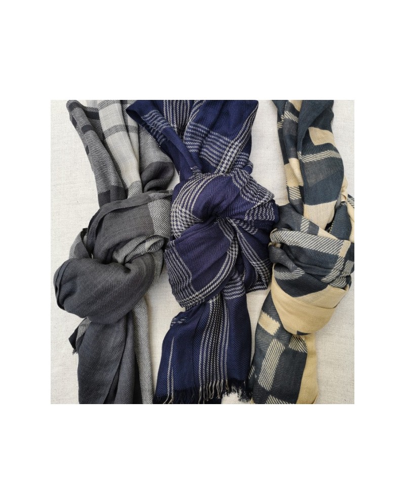 Foulard carreaux