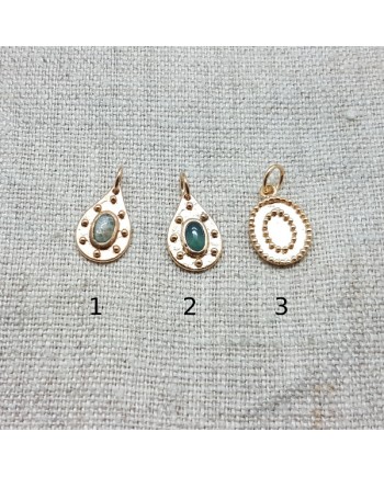 Créoles clips ou percées et breloques interchangeables