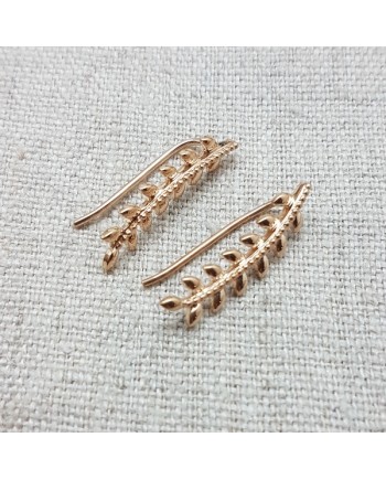 Boucles d'oreilles lauriers