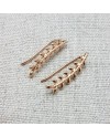 Boucles d'oreilles lauriers