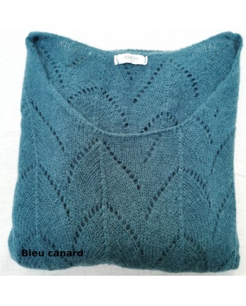 Pull maille ajouré