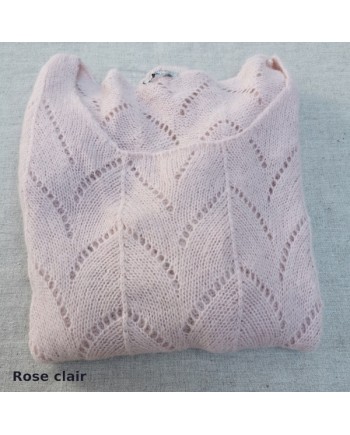 Pull maille ajouré