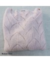 Pull maille ajouré