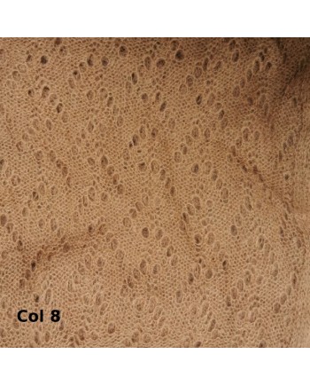 Echarpe en maille ajourée