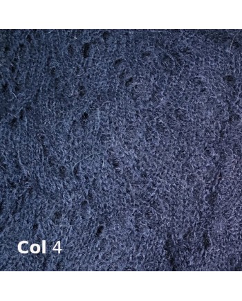 Echarpe en maille ajourée