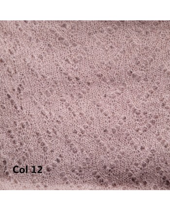 Echarpe en maille ajourée