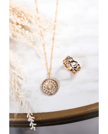 Bague torsadée Plaqué Or