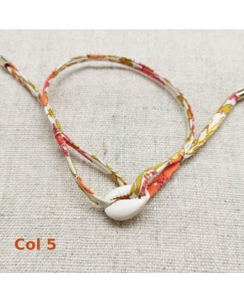 Bracelet coquillage lien liberty