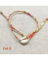 Bracelet coquillage lien liberty