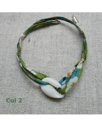 Bracelet coquillage lien liberty
