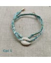 Bracelet coquillage lien liberty