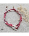 Bracelet coquillage lien liberty