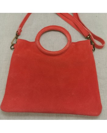 sac anse ronde croute de cuir