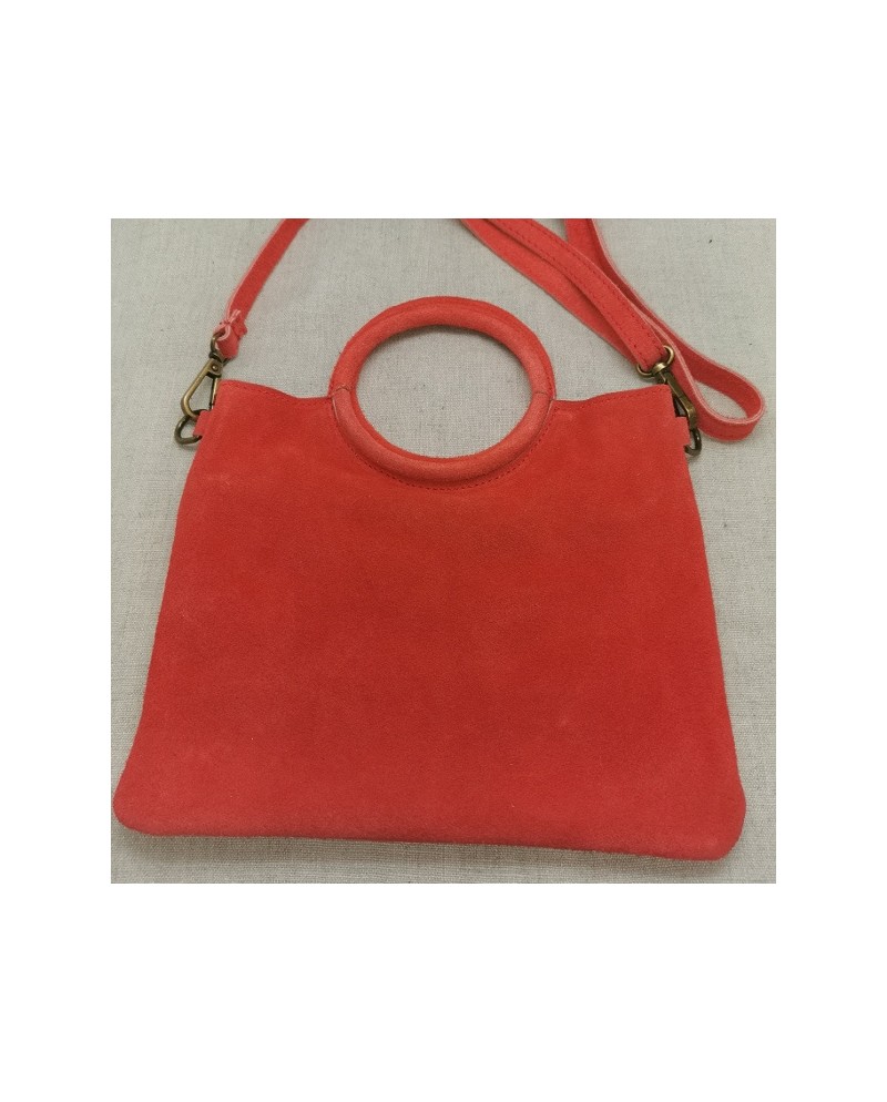 sac anse ronde croute de cuir