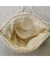 Sac fil coton macramé