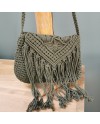Sac fil coton macramé