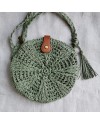 Sac rond en paille