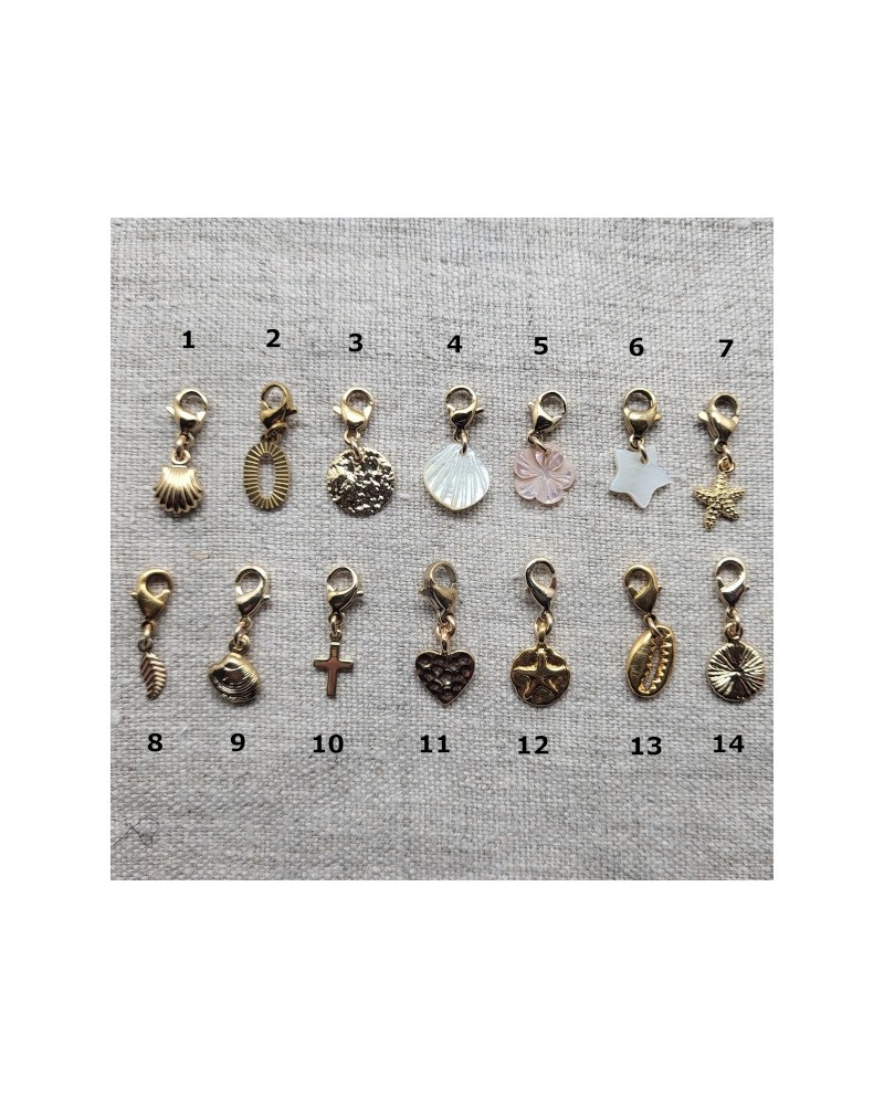 Gamme de breloques à clipper