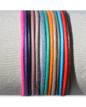 gamme de lacet coton épais