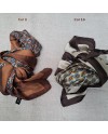Foulard carré femme imprimé géométrique
