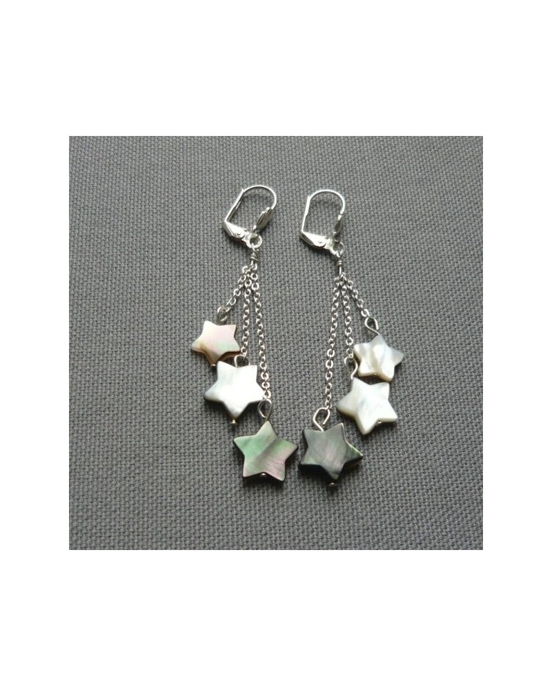 BO longue 3 étoiles argentée