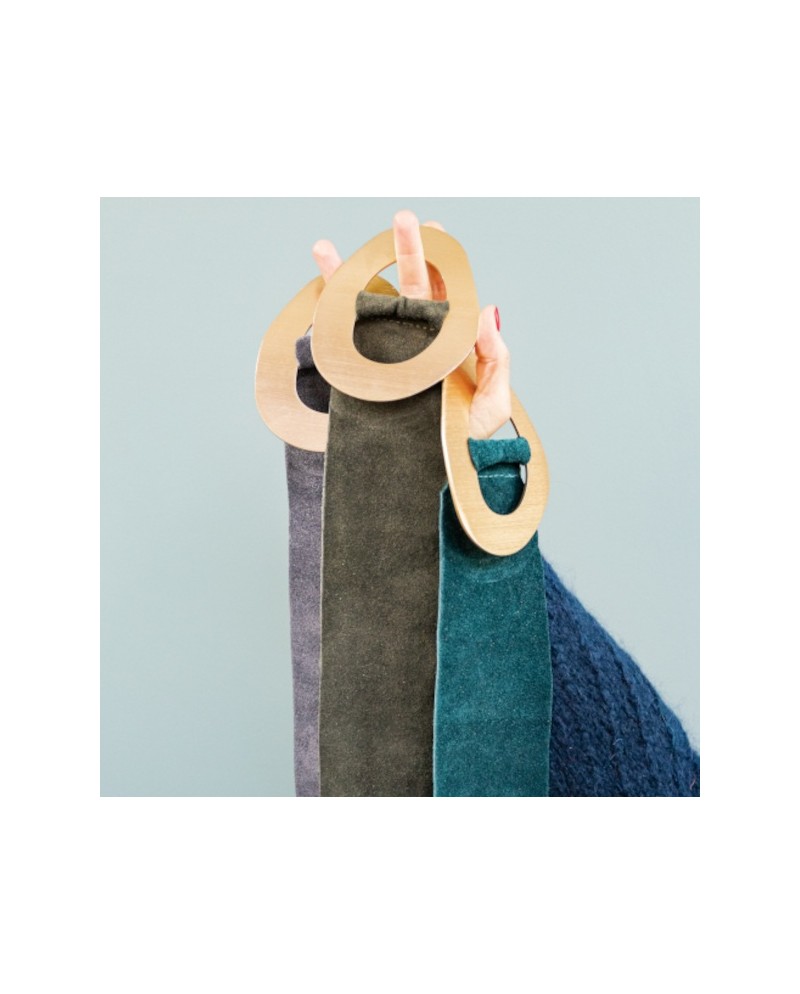 Ceinture large boucle dorée