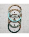 Bracelet jonc rigide en corne buffle
