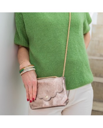 Bracelet jonc rigide en corne buffle