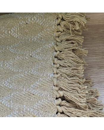 Plaid en coton recyclé