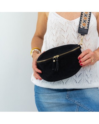 sac cuir forme Banane