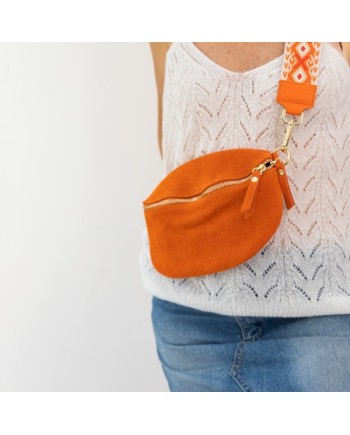 sac cuir forme Banane