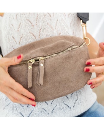 sac cuir forme Banane