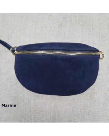 sac cuir forme Banane