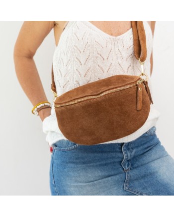 sac cuir forme Banane