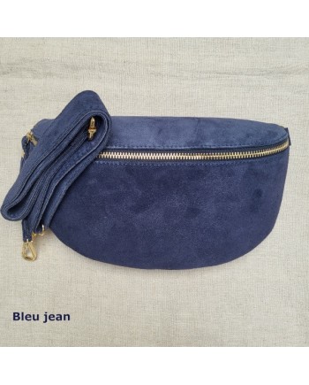 sac cuir forme Banane