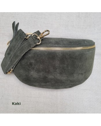 sac cuir forme Banane