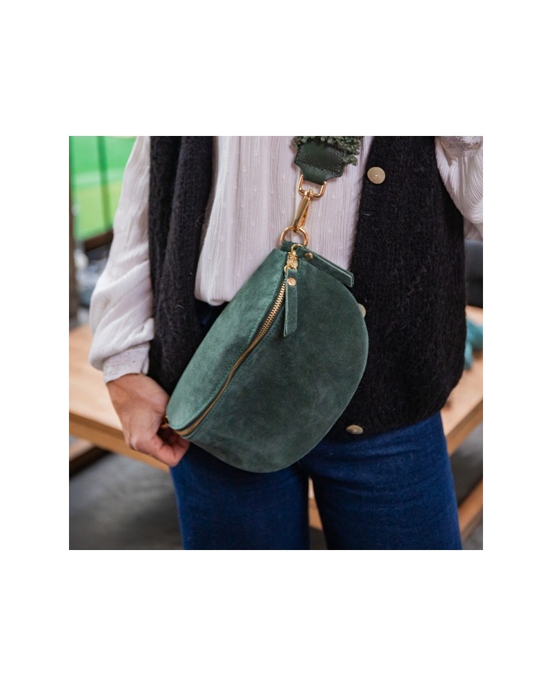 sac cuir forme Banane