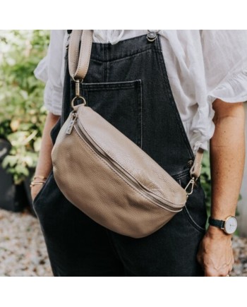 Sac forme Banane en cuir