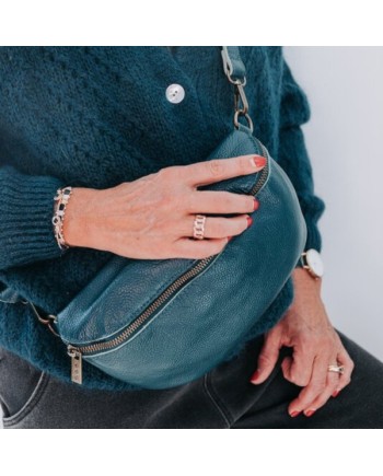 Sac forme Banane en cuir