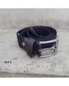 Ceinture élastique et cuir