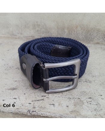 Ceinture élastique et cuir