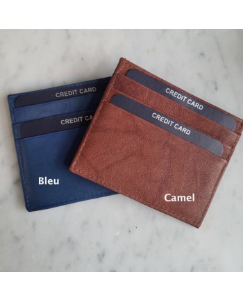 Porte carte simple Homme